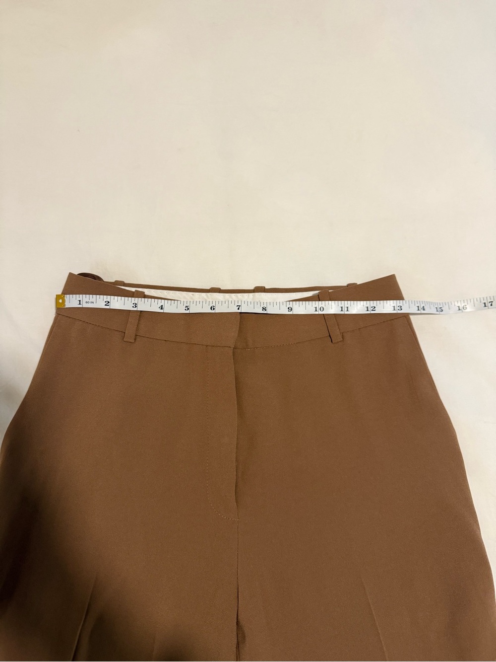 Aritzia Babaton High Rise Tan Trousers Size 4 - Picture 7 of 9